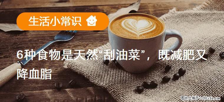 【生活小常识】6种食物是天然“刮油菜”，既减肥又降血脂 - 长治生活资讯 - 长治28生活网 changzhi.28life.com